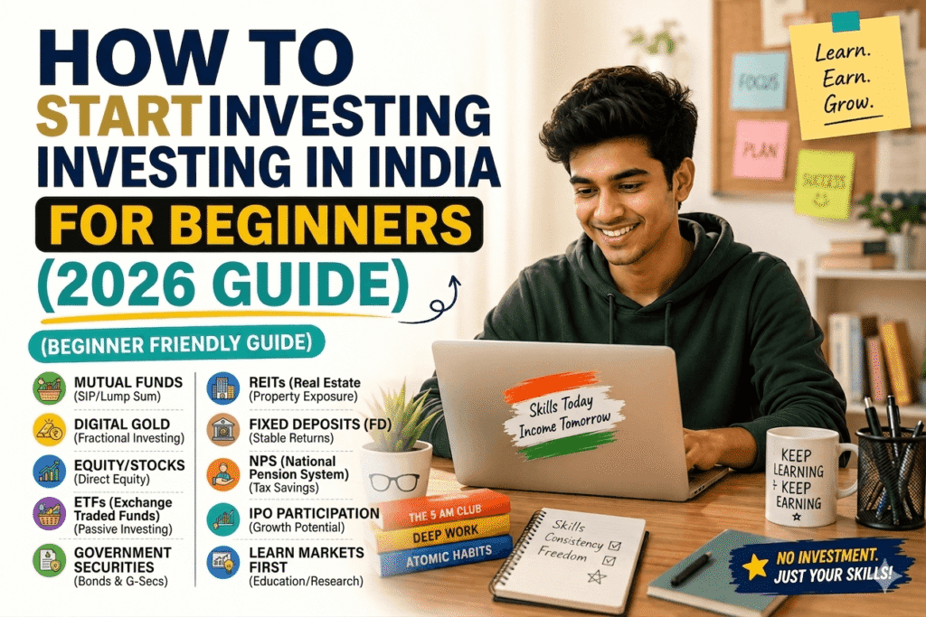 How to Start Investing in India for Beginners (2026 Guide)